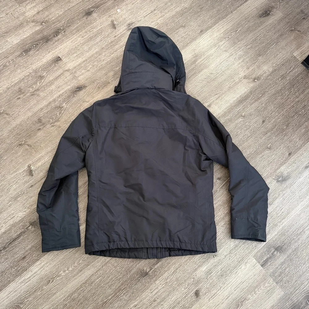 Abercrombie & Fitch Black Hooded Jacket